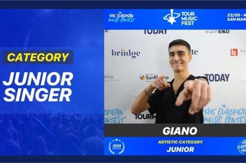 Il gravinese Giano al Tour Music Fest 2025 - Gravina in Puglia