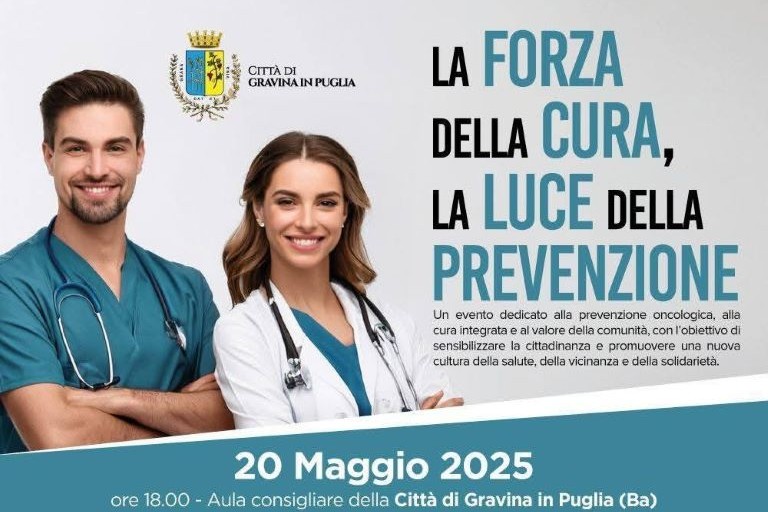 Immagine del post 7406 - Gravina in Puglia La Forza della Cura, la Luce della Prevenzione - Gravina in Puglia