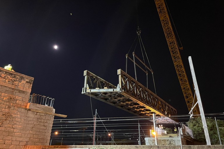 Immagine del post 10865 - Gravina in Puglia Fal, nuovo ponte d’acciaio ferroviario a Bari - Gravina in Puglia