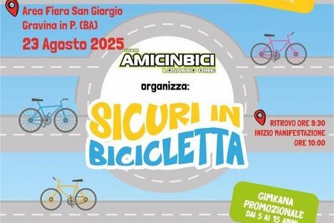 Immagine del post 10882 - Gravina in Puglia Sicuri in bicicletta - Gravina in Puglia