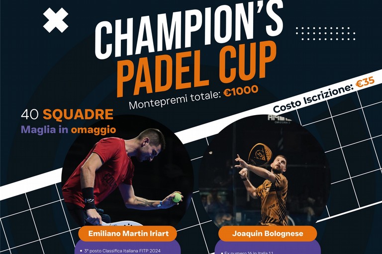 Immagine del post 7510 - Gravina in Puglia Prima edizione della Champion's Padel Cup - Gravina in Puglia