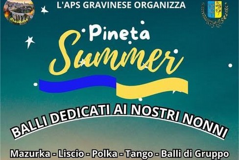 In pineta si balla con una serata dedicata ai nonni - Gravina in Puglia