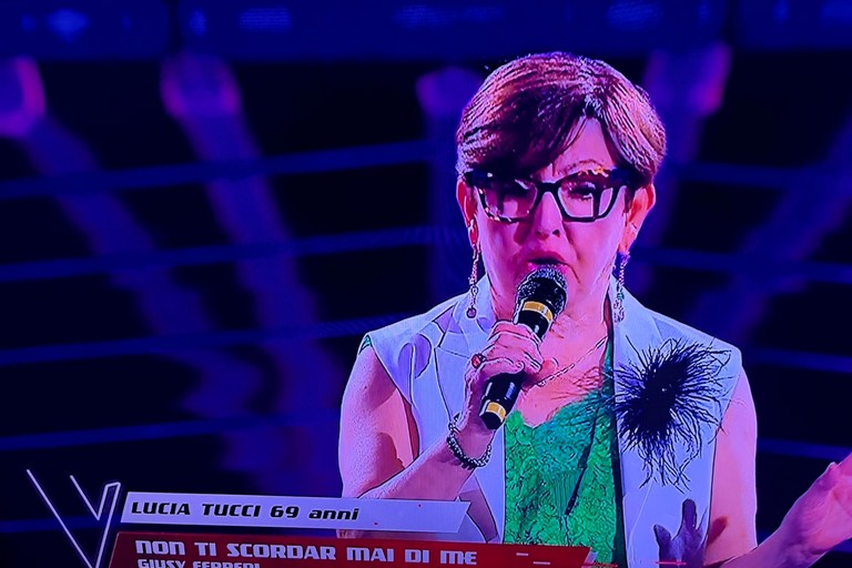 Immagine del post 26426 - Gravina in Puglia Lucia Tucci a The Voice Senior - Gravina in Puglia