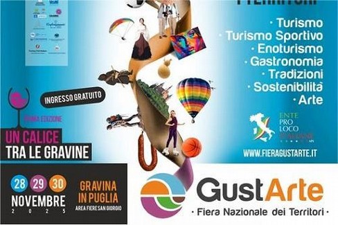 Tutto pronto per GustArte - Gravina in Puglia