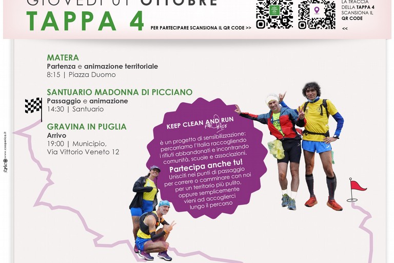 Immagine del post 25354 - Gravina in Puglia La Keep and Run passa da Gravina - Gravina in Puglia