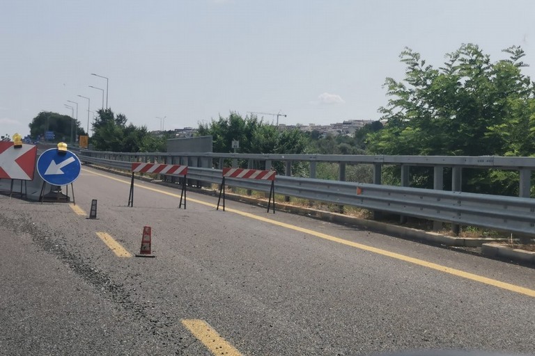 Statale 96: nuove limitazioni per altri lavori - Gravina in Puglia