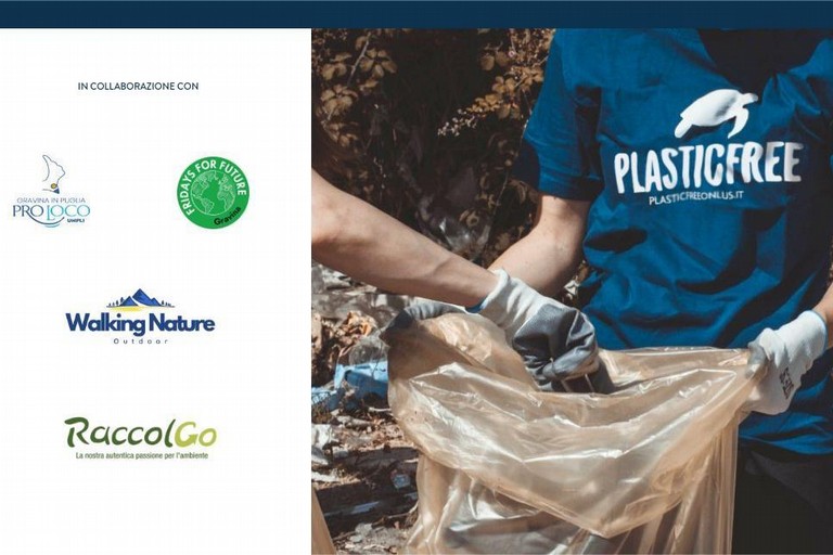 Immagine del post 11066 - Gravina in Puglia Pulizia ambientale con Plastic Free - Gravina in Puglia