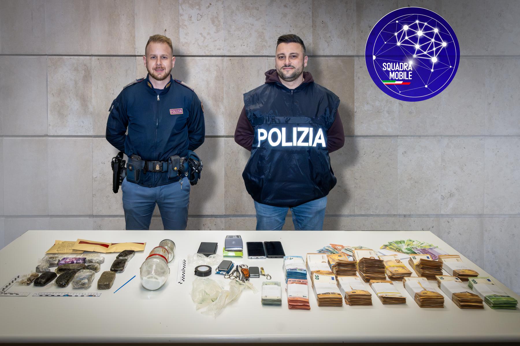 Immagine del post 17869 - Murgia Operazione antidroga a Matera: arrestato un 65enne, sequestrati droga e 138mila euro in contanti - Murgia