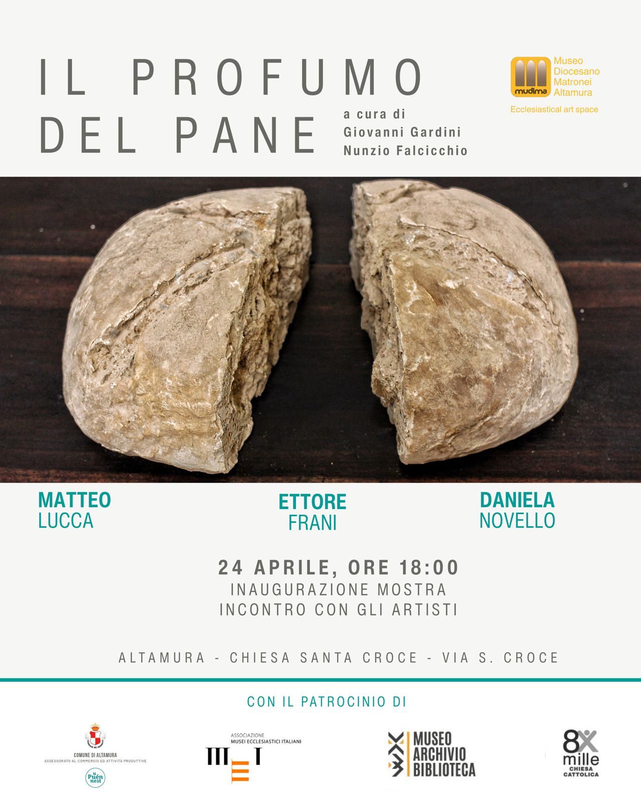 Immagine del post 6068 - Murgia “Il Profumo del Pane”, mostra d’arte contemporanea ad Altamura - Murgia