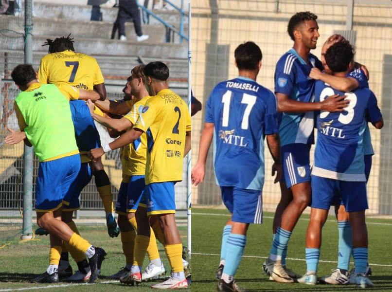 Calcio, tris del Matera e primo punto del 2025 per il Gravina - Murgia