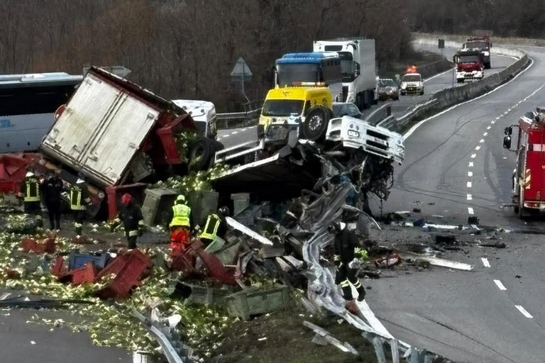 Immagine del post 1205 - Matera Tragico incidente sulla Basentana, autotrasportatore morto - Matera