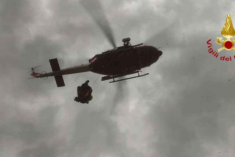Un altro turista soccorso nella gravina con l'elicottero - Matera