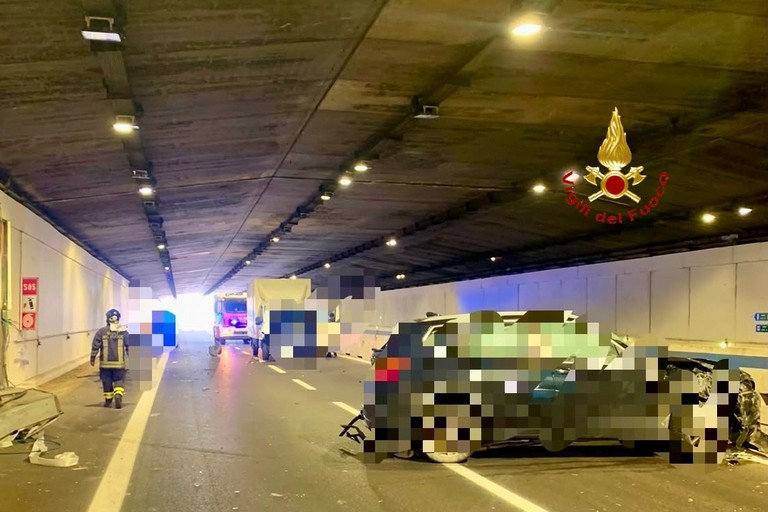 Incidente in galleria, un ferito - Matera