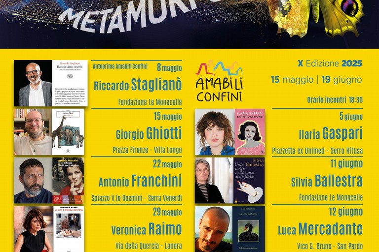 Immagine del post 7066 - Matera Riparte Amabili confini: rassegna di incontri con gli autori di libri - Matera