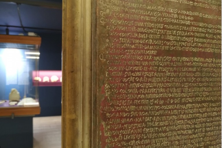 Immagine del post 20448 - Matera Mostre: Policoro, nel Museo della Siritide tornano in prestito le Tavole di Eraclea - Matera