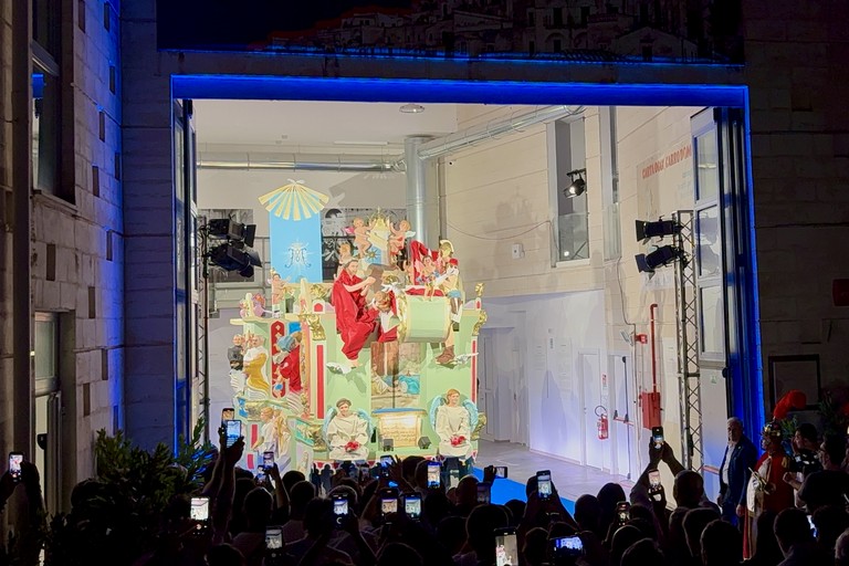 Madonna della Bruna: presentato il carro trionfale - Matera