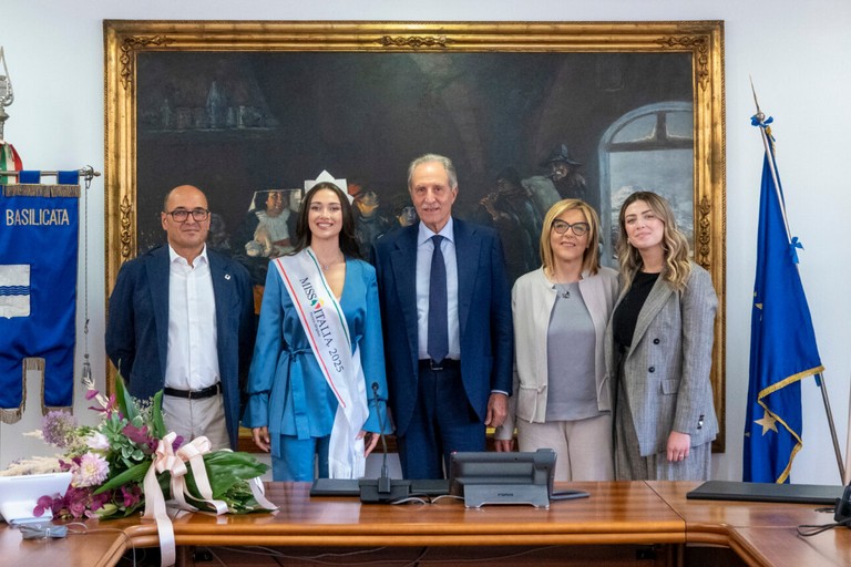 Immagine del post 12066 - Matera La prima Miss Italia lucana accolta in Regione - Matera