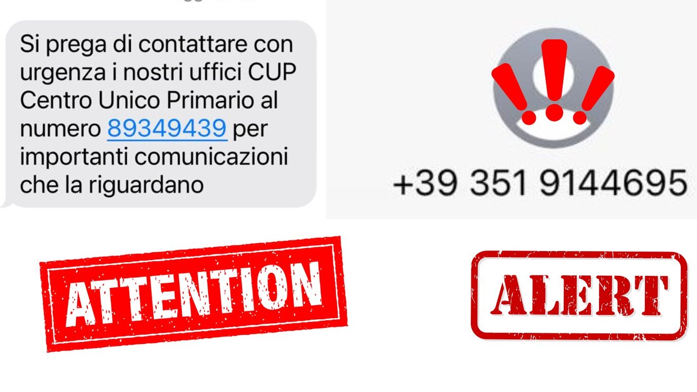 Immagine del post 15581 - Santeramo in Colle Messaggi truffa, ASL Bari mette in guardia: «Non provengono da nostri servizi, non rispondete e denunciate» - Santeramo in Colle