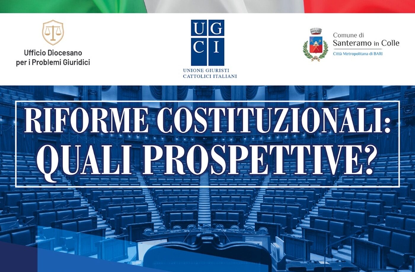 Immagine del post 8201 - Santeramo in Colle “Riforme costituzionali: quali prospettive?”, mercoledì 11 al palazzo Marchese si discute sull’eventuale riforma del premierato - Santeramo in Colle