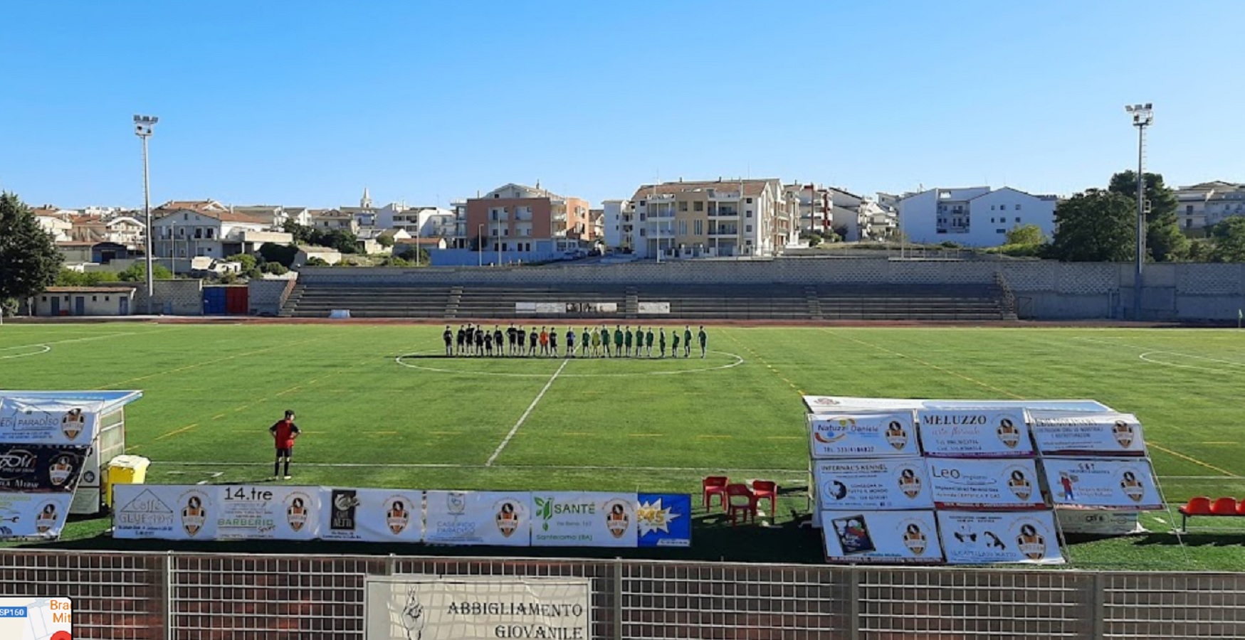 Campo Casone, approvato progetto per rendere fruibile la tribuna est della struttura - Santeramo in Colle